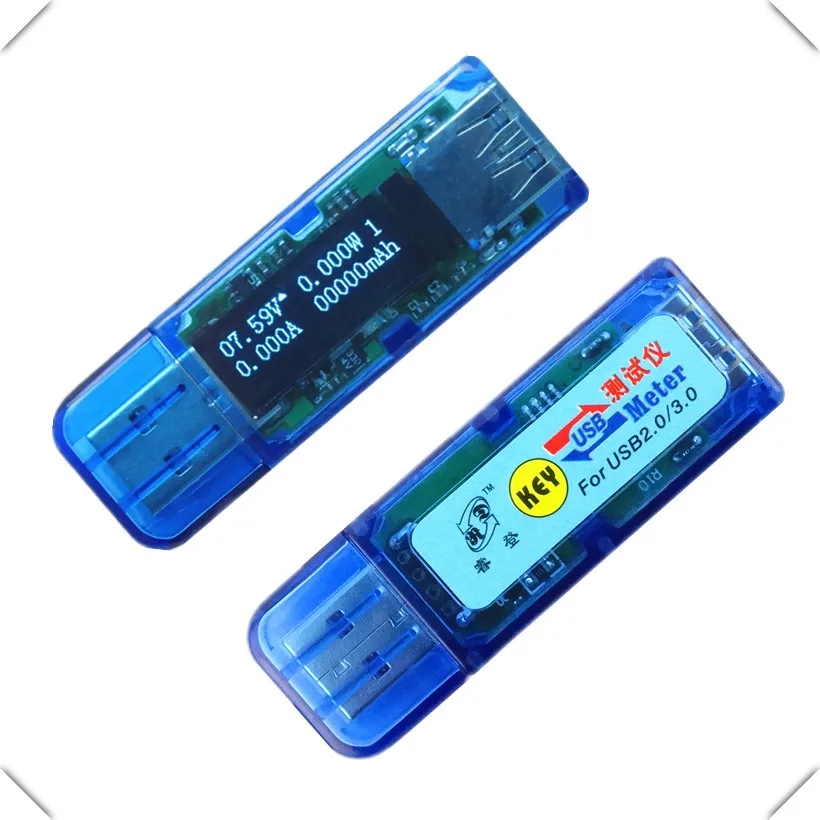 RD USB 3.0 H white 4 bit OLED detector USB voltmeter ammeter power capacity voltage current  tester meter power bank