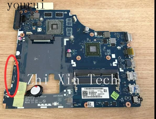 Yourui VAWGA GB LA-9911P для ноутбука Lenovo G505S Mortherboard FRU:90003010 A6-5200U DDR3 100% протестированная работа