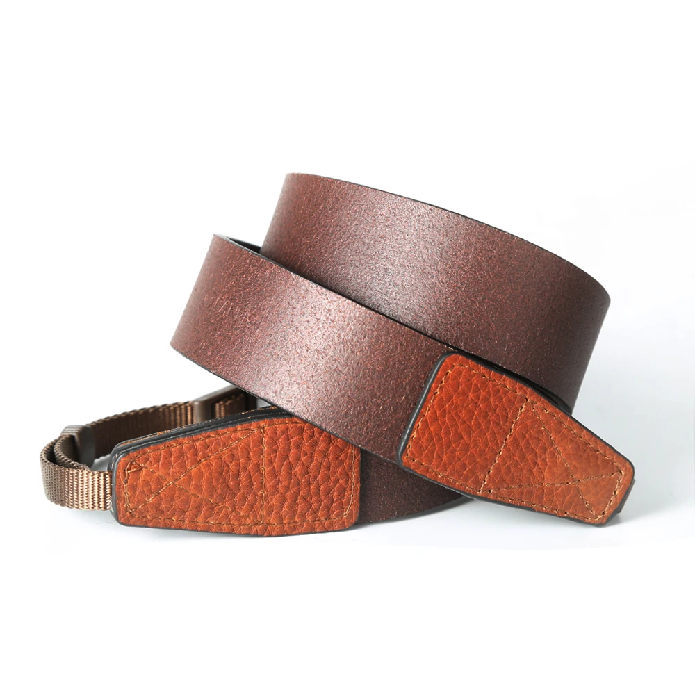 Универсальный Регулируемый кожаный ремешок CANPIS для DSLR Micro Camera коричневый и