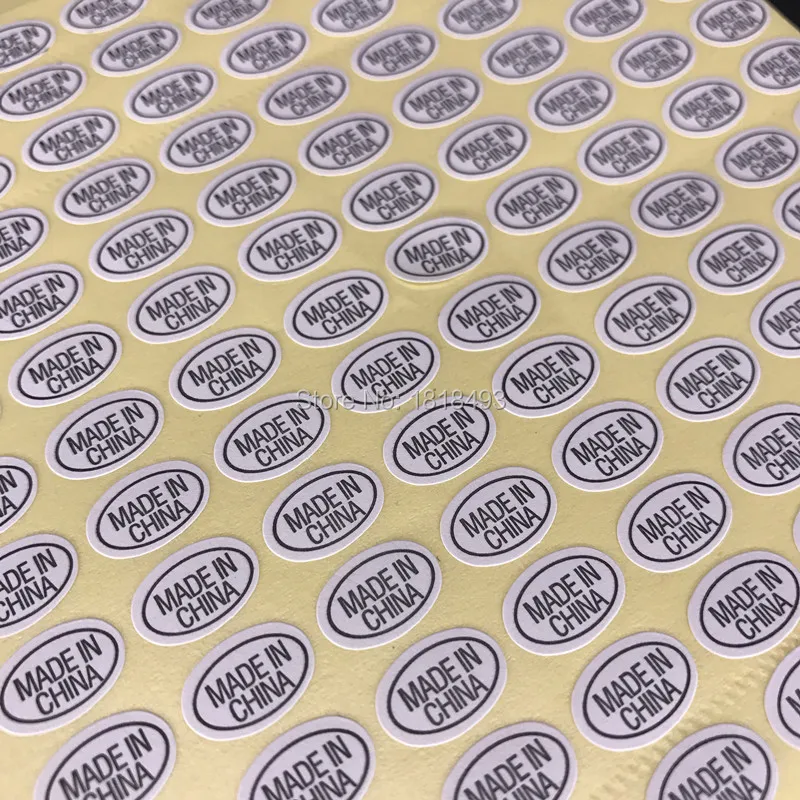 

Бесплатная Доставка оптом со взносом "Сделано в Китае" стикер 9x13 мм/индивидуальная бумажная наклейка/прозрачный ПВХ стикер печать 2700 шт в па...