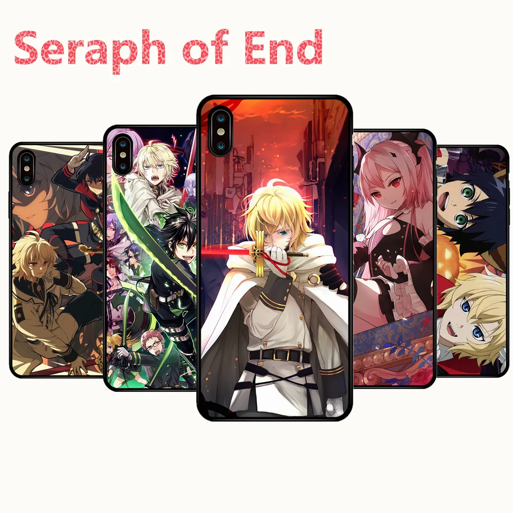 Owari No Seraph of End Solf Чехол для Телефона Iphone XR XS X 6 7 8 Plus Oppo VIVO HUAWEI XIAOMI|Рисование и