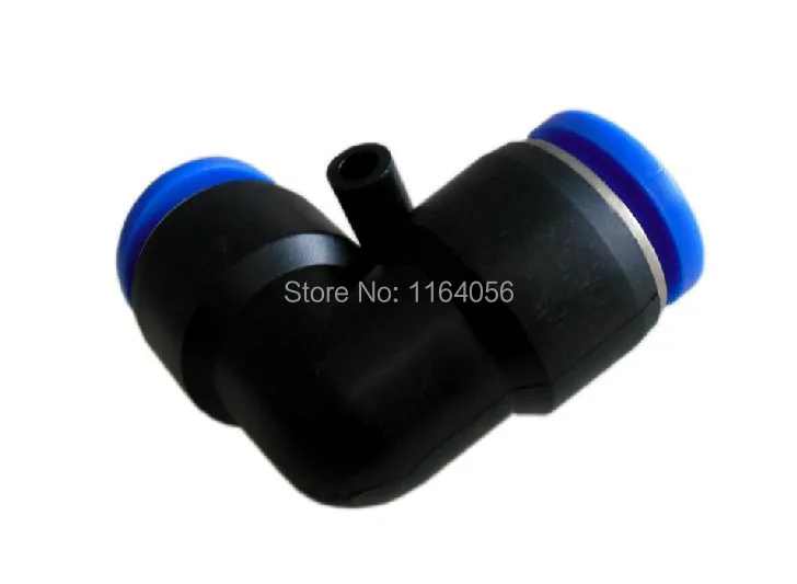 

20pcs 8mm ID Pneumatic Connectors Push in Elbow Fitting Equal L