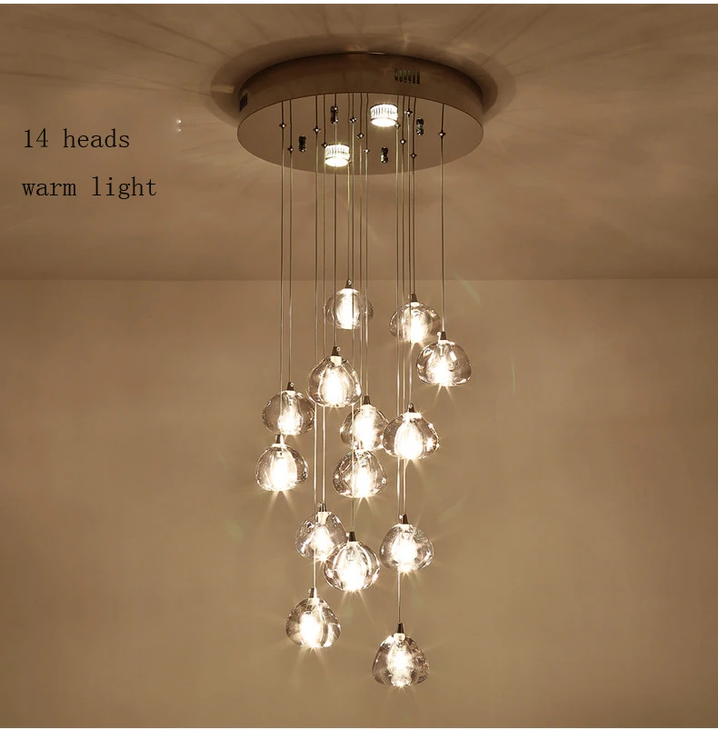 GETOP Хрустальное креативное освещение в европейском стиле Роскошные светодиодные