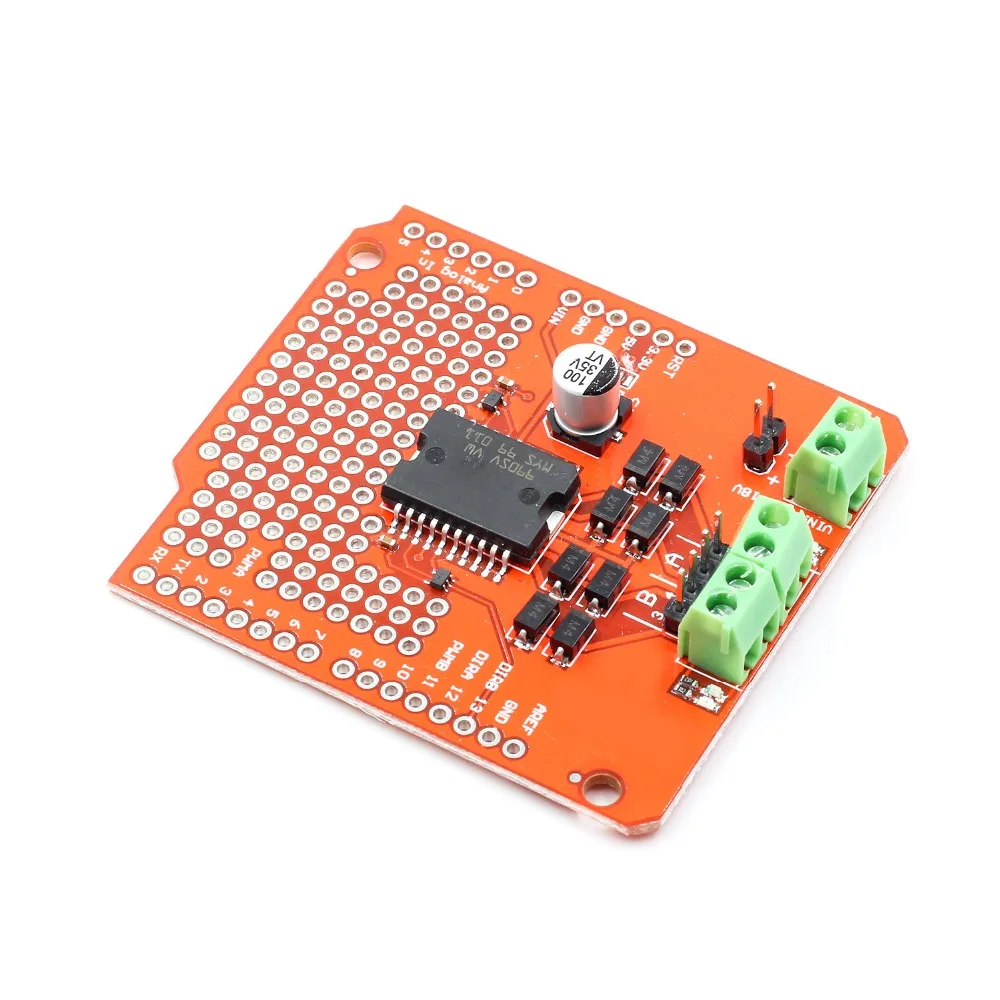 L298P AVR LPC STM32 UNO MEGA 2A щит драйвера двигателя для Arduino|Интегральные схемы| |