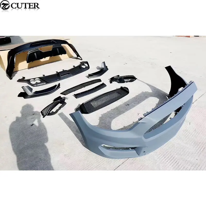 GT350 FRP комплект кузова автомобиля Неокрашенный Передний Задний бампер задний