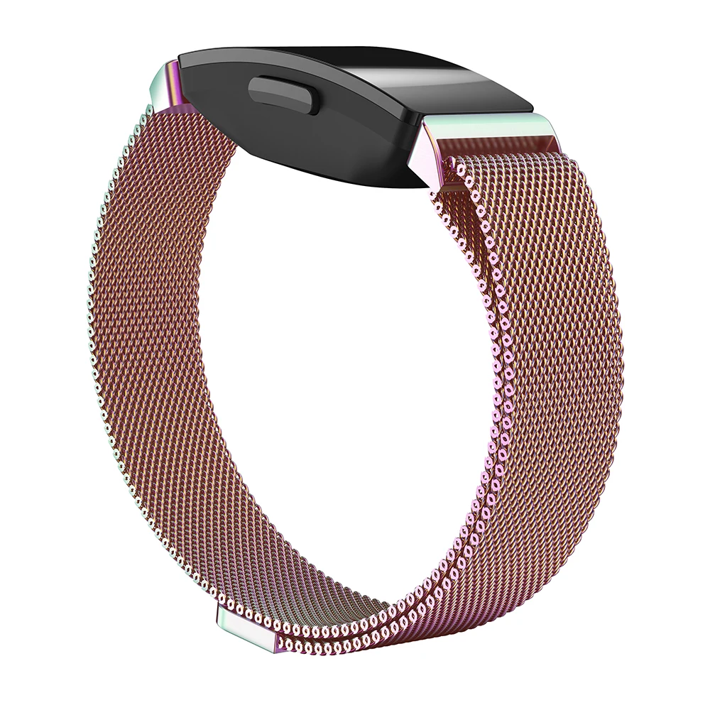 Для Fitbit Inspire HR сменная Миланская петля магнитный браслет из нержавеющей стали для Fitbit Inspire аксессуары