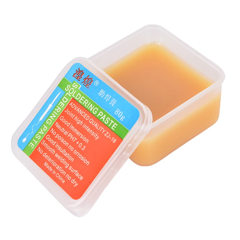 

1pc 80g Rosin Soldering Flux Paste Solder Efficient Welding Grease Facilitate Soldering Wetting Agent Cream