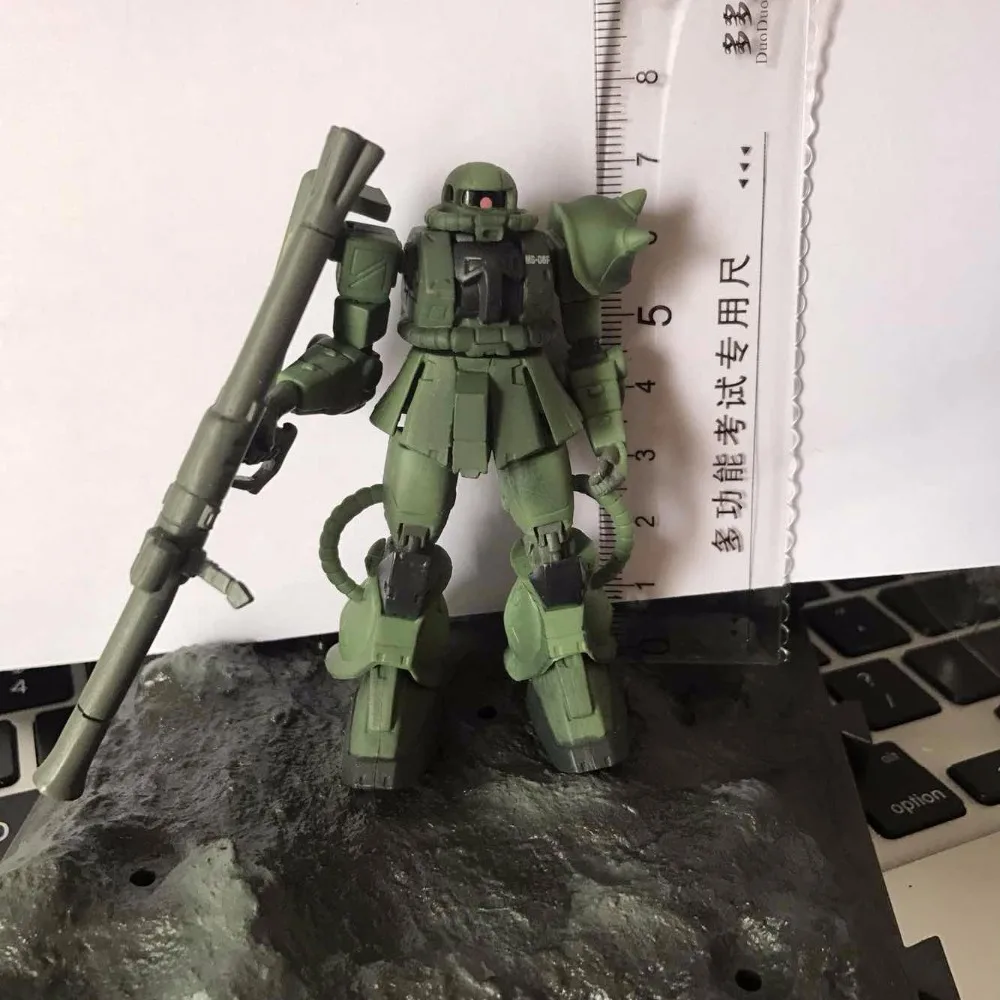 COMIC CLUB в наличии Оригинальные bandai 1/220 ZAKU II Зеленый Gundam набор декораций фигурку