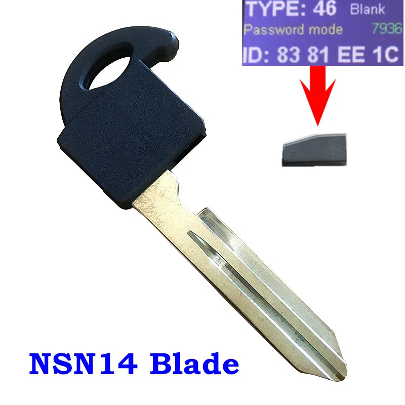 Новый дистанционный ключ Prox Smart без ключа аварийная вставка необработанное