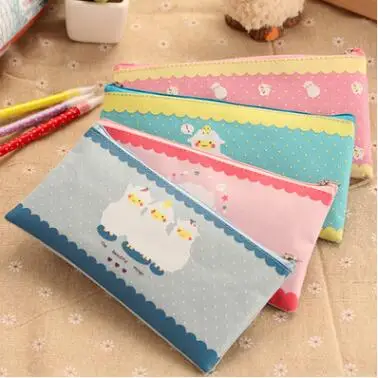 Новинка 2018 Милая овечка Оксфорд милый пенал мультяшный кавайный школьный для