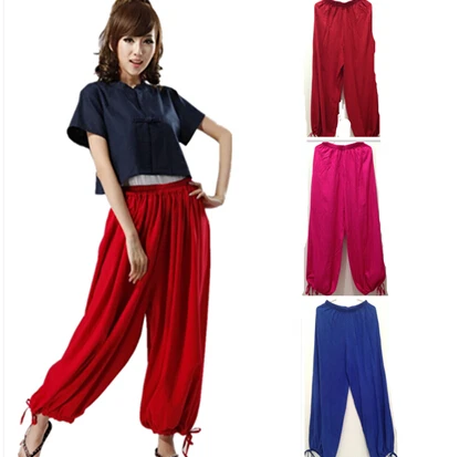 Новые модные мужские и женские повседневные брюки с широкими штанинами