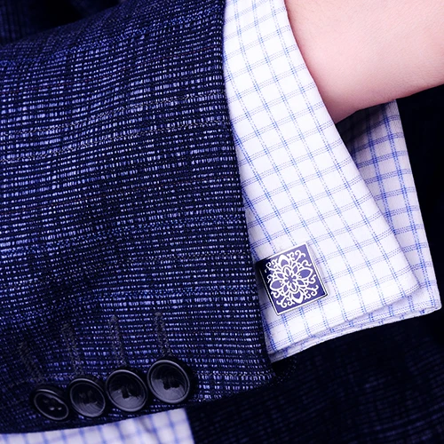 KFLK shirt cufflinks for mens Brand cuff buttons blue art link top grade gemelos High Quality abotoaduras Designer Jewelry | Украшения и
