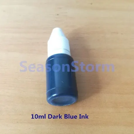Dark Blue Stamp Ink 16 шт./компл. Marvel Hero Логотип штамп DIY игрушка светочувствительное уплотнение Забавный планировщик для скрапбукинга штампы и штампы для изготовления карт - Цвет: Dark Blue Stamp Ink