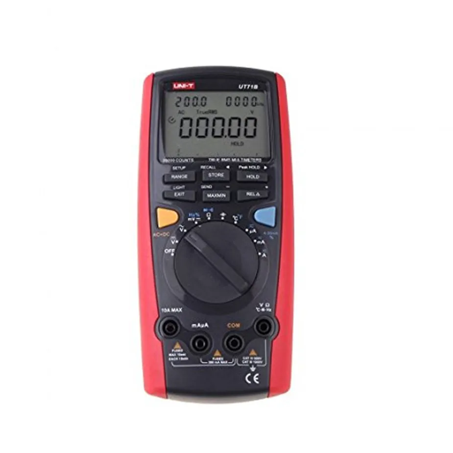 UNI T UT71B Профессиональный цифровой мультиметр alicate amperimetro ac/dc ампер измеритель
