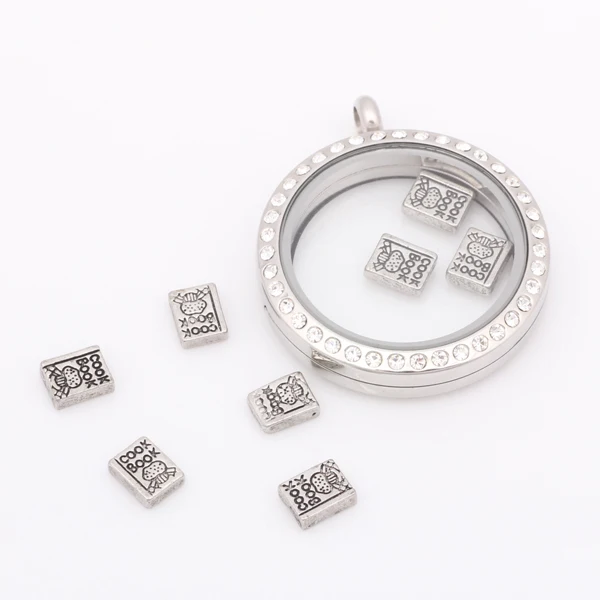 2017 Горячая продажа подвески для ювелирных изделий книга повара-поплавок