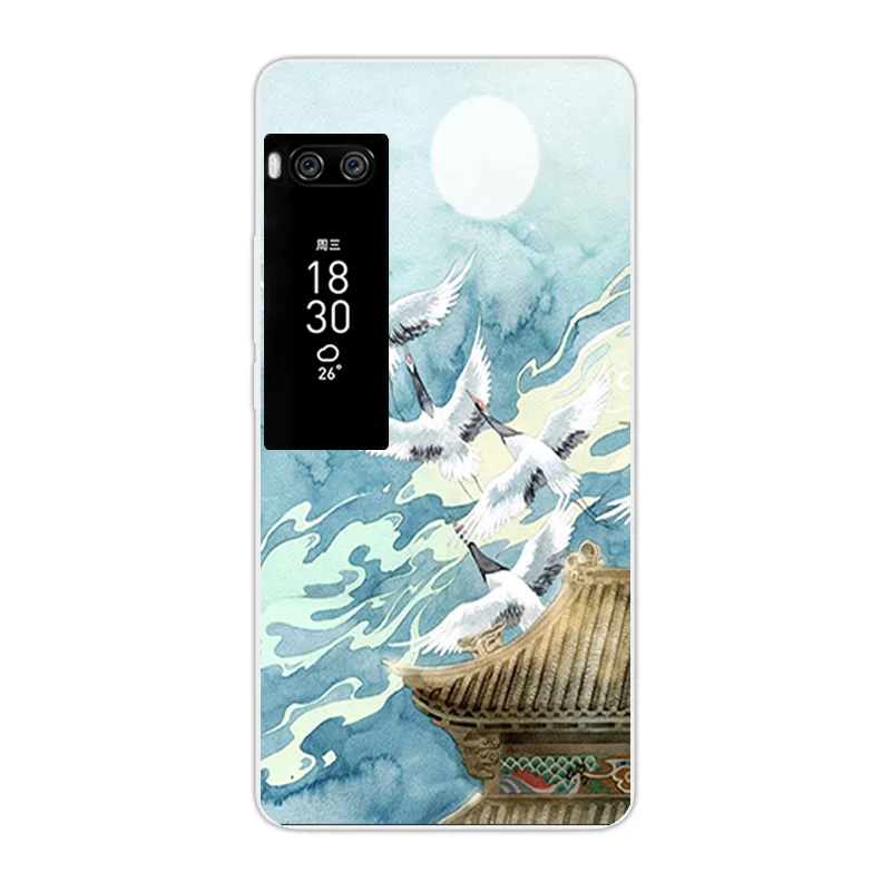 Для Meizu Pro 7 мягкий силиконовый тонкий ТПУ задняя крышка Защитный Ультра тонкий Fundas 5,2 дюймов для Meizu Pro 7 PRO7 деревянные телефонные чехлы - Цвет: 18