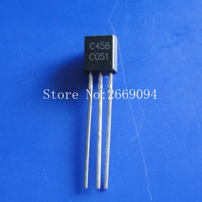 C458 2SC458 TO 92 20 шт./пакет TO92 NPN Epitaxial планарные силиконовые Транзисторы триодный