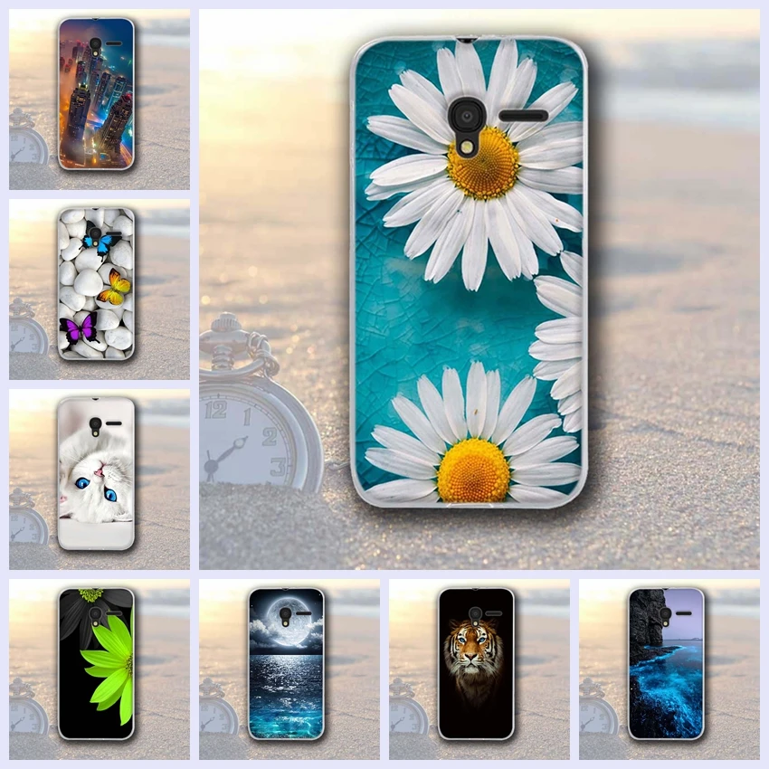 Силиконовый чехол для Alcatel One Touch Pixi 3 5017 5017D 5017X 5019D чехол-накладка для Alcatel One Touch Pixi 3 4,5 дюйма