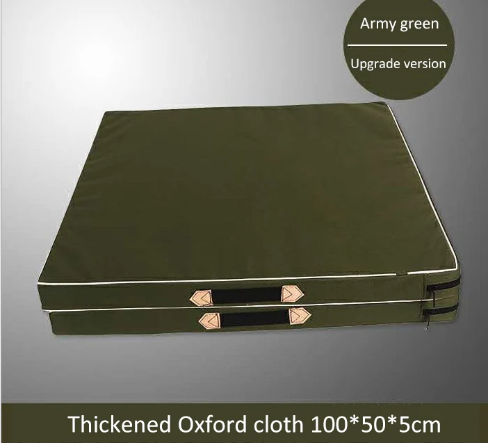 100x50x5cm Green 100 см/120 см, гимнастический коврик, ткань Оксфорд, l, складной, для танцев, гимнастики, фитнеса, йоги, танцев, тренировок, йоги, флип-коврик - Цвет: 100x50x5cm Green