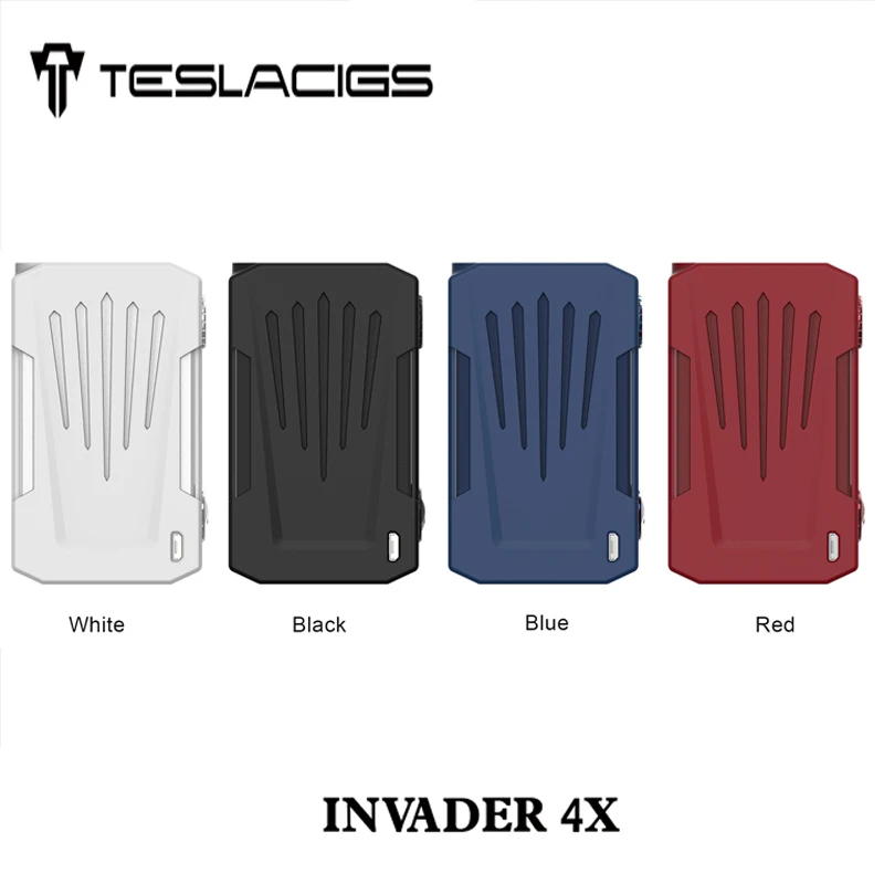 Оригинальный Tesla Invader 4X Mod 280 Вт Teslacigs Box Fit Dual 18650 батареи Поддержка электронной