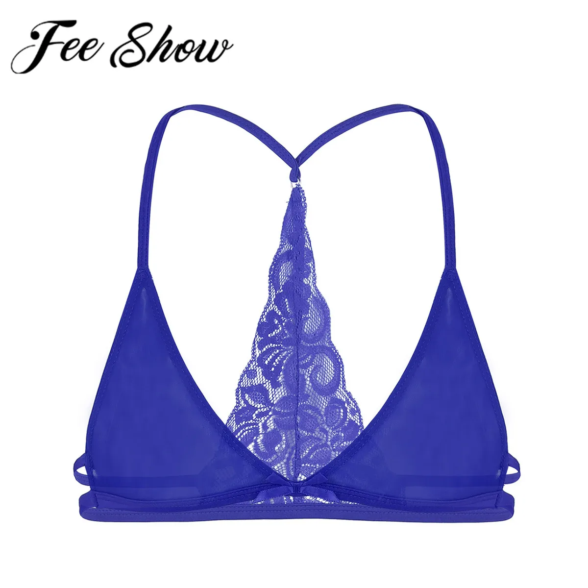 Мужское нижнее белье Sissy экзотические бюстгальтеры прозрачный кружевной y