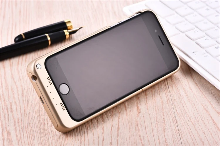 5000 мАч зарядное устройство чехол для iPhone 6 6S Plus 6G Power Bank Чехлы зарядки Подставка