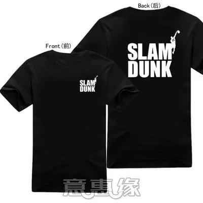 Новая футболка SLAM DUNK летняя аниме slamdank Sakuragi Hanamichi Rukawa Kaede футболки игровой тематики мужские свободные футболки с коротким рукавом