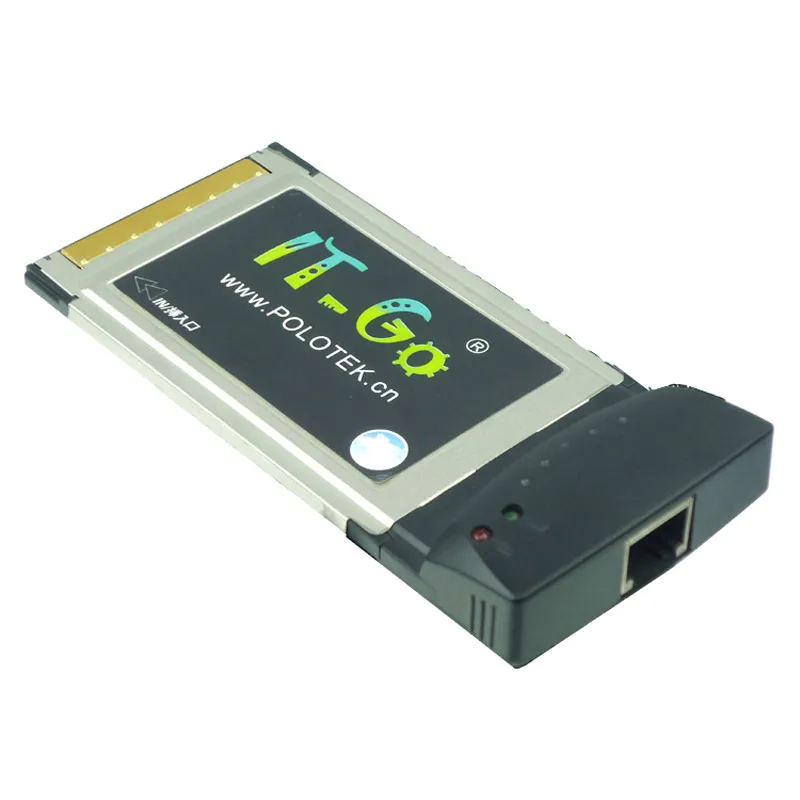 Карта с последовательным портом IT GO 32 бит CardBus Тип II на RS232 DB9 для