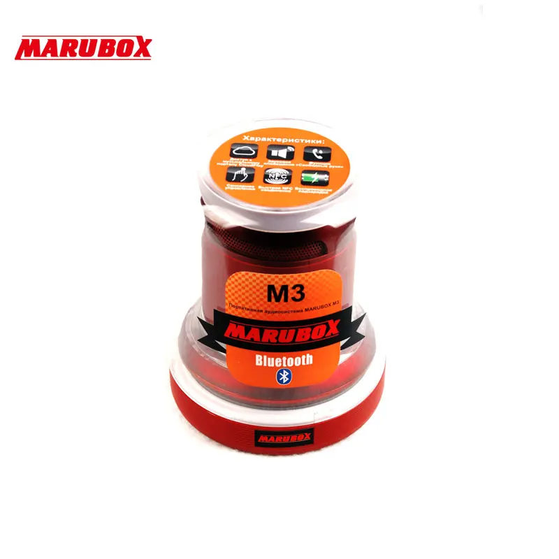 Marubox M3 Колонки Спикер Bluetooth Беспроводной Стерео Мини Портативный MP3 Плеер Аудио