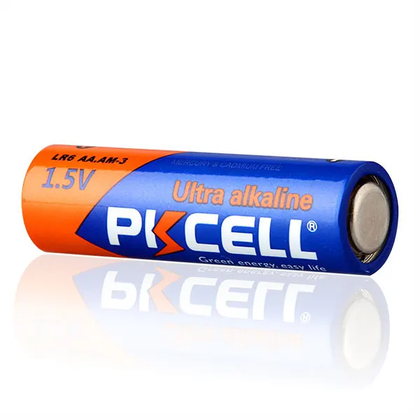 12 шт./карта щелочные батарейки PKCELL LR6 AA 1 5 в первичные сухие для пульта