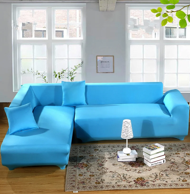 2 шт. универсальные чехлы для дивана L образной формы|Чехлы диванов| |