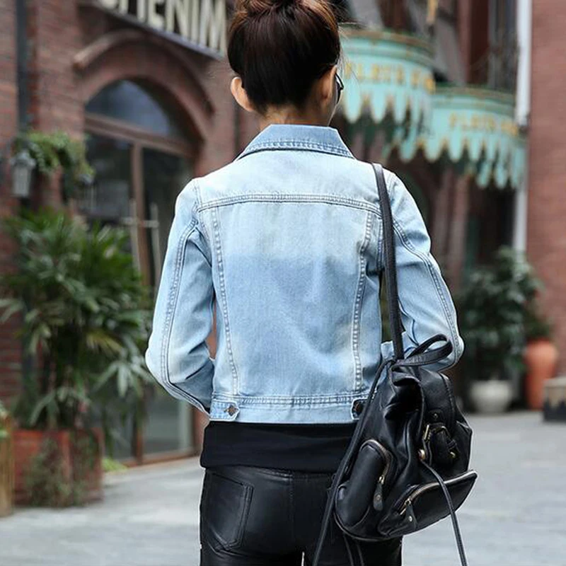 2017 модная новая кнопка карманы осень весна с длинным рукавом Для женщин куртка