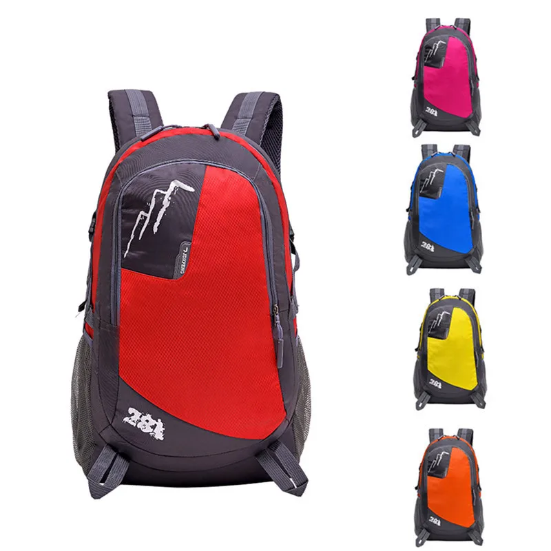 Оксфорд Мужская Двойной Мешок Плеча Лоскутное Молния Моды Ноутбук Рюкзак