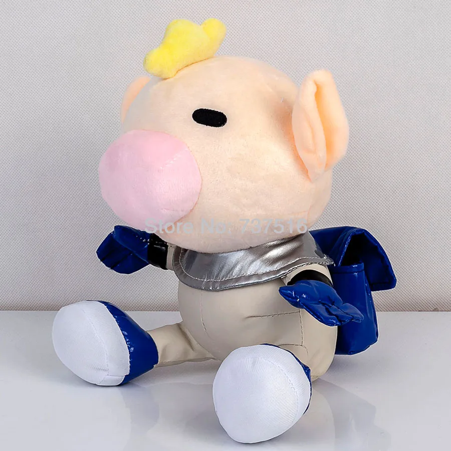 Louie Новые милые Аниме Мягкие Pikmin 2 капитан Луи плюшевые куклы набивные игрушки Детские Подарочные игрушки дети мультфильм Рождественский подарок 8 дюймов - Цвет: Louie