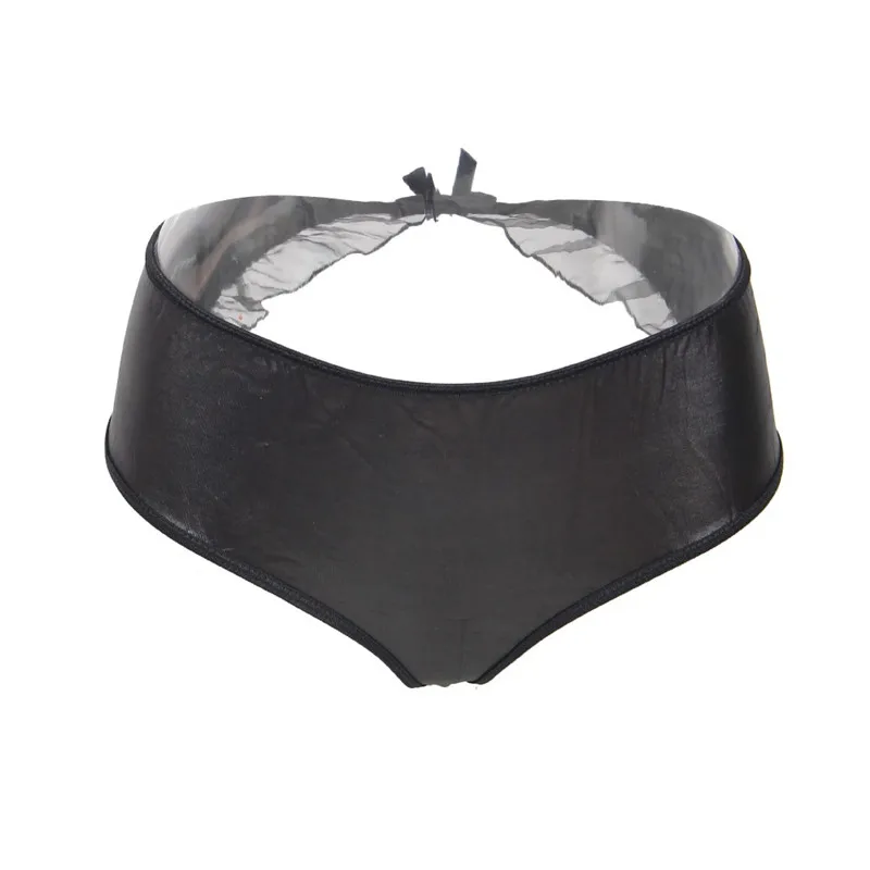 Ohyeahlover женское нижнее белье с открытой спиной из черной искусственной кожи 6XL