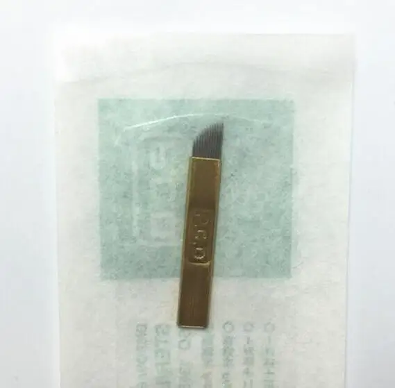 Иглы PCD твердые для татуажа бровей иглы микроблейдинга перманентного макияжа 50