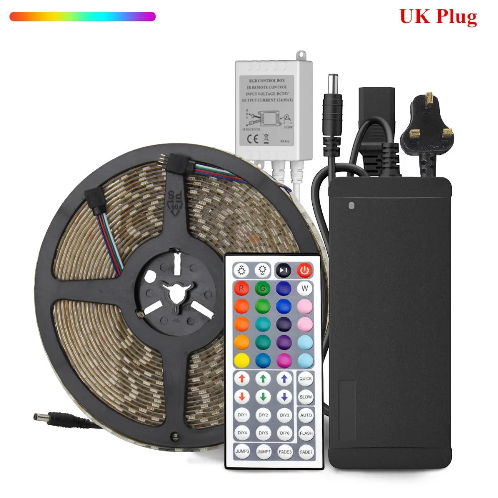 SuperNight 5050 RGB Светодиодные ленты Комплект 10 м 60 светодио дный s/М DC 24 V IP65