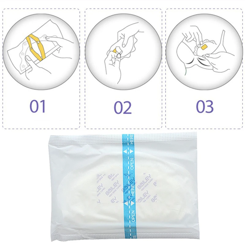 Хлопок одноразовые грудные прокладки для кормящих водостойкие Грудное