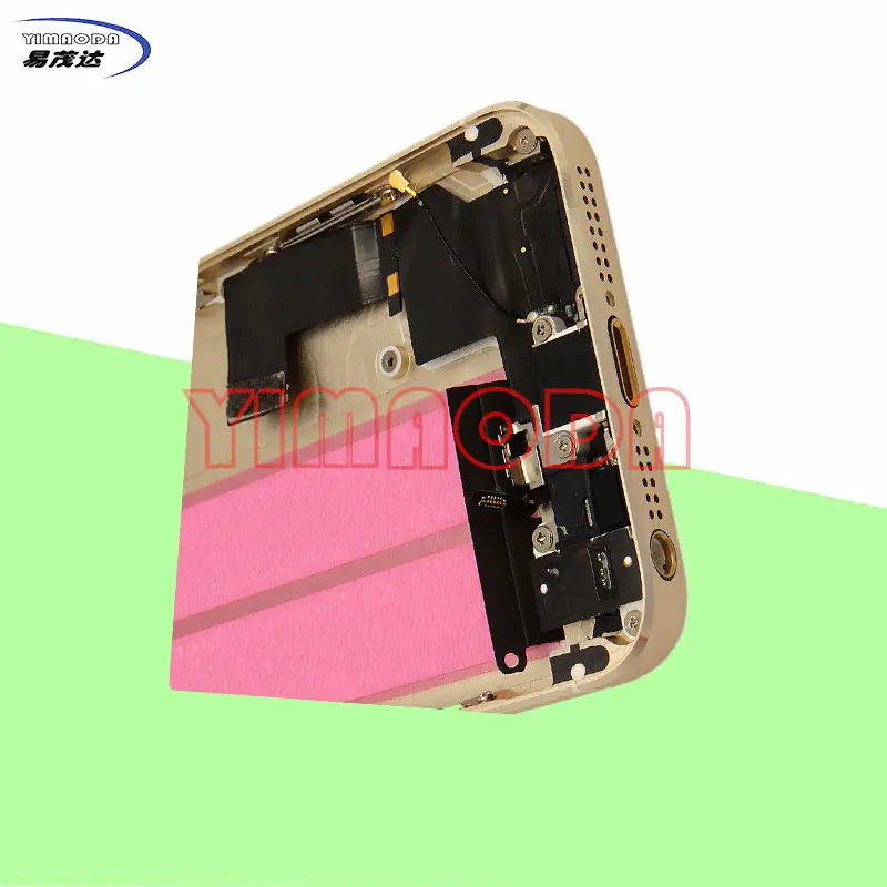 Класс ААА Новое Полное Полный Жилищно Для iPhone 5S Назад металлический Корпус