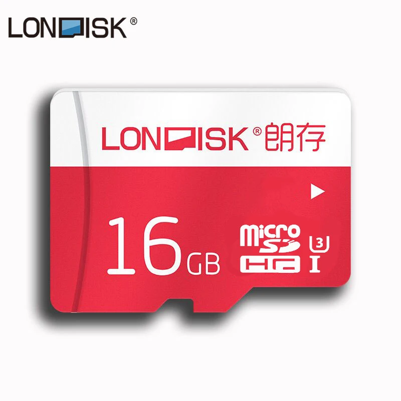 Londisk Новое поступление 16 ГБ 32 64 Гб карта памяти/Micro SD флэш карты SDXC Microsd UHS 3 для