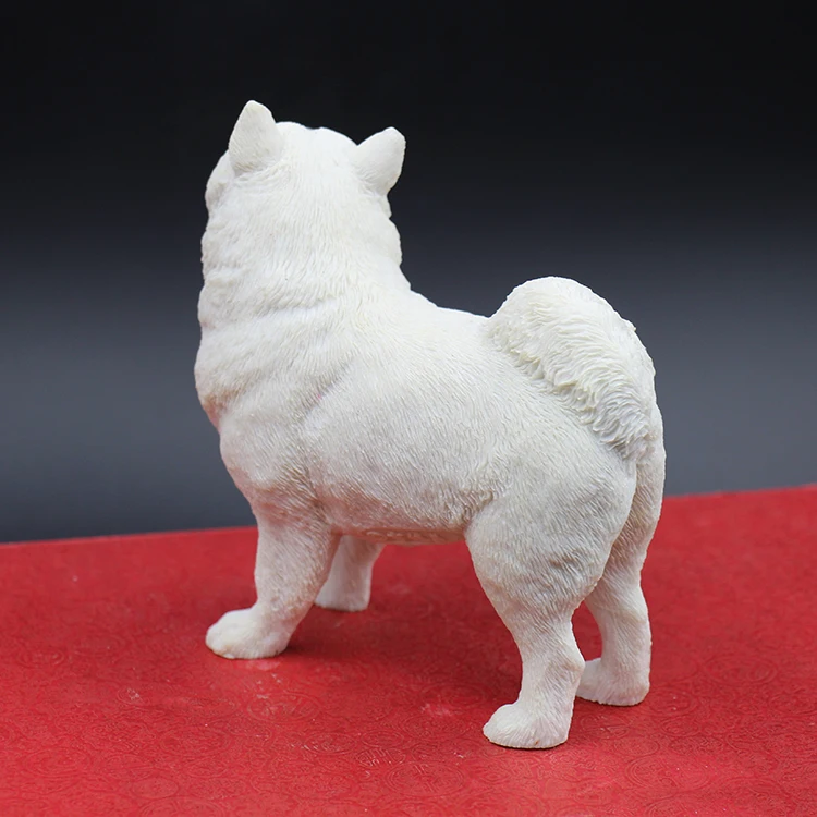 Новый стоящий имитация самоеда официально изделия из смолы украшения