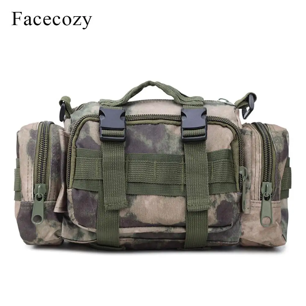 Green Ruins Camo Onecozy унисекс тактическая Дорожная сумка на плечо для камеры поясные сумки сумка 3 в 1 многофункциональные уличные спортивные рюкзаки рюкзак - Цвет: Green Ruins Camo