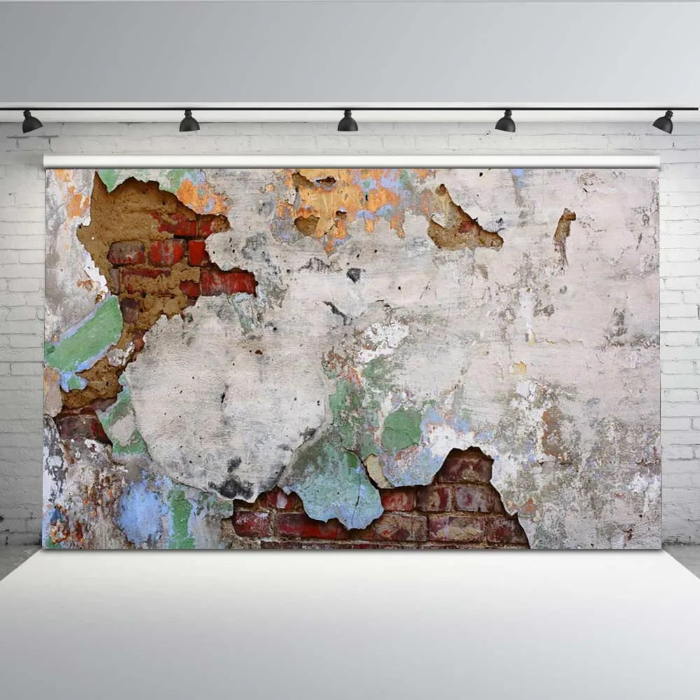 

Винтажный фон для фотографий с изображением кирпичной стены