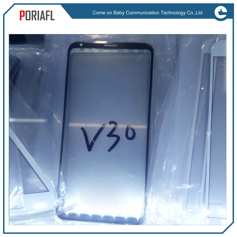 Poriafl Высокое качество для LG V30 переднее внешнее стекло объектив Ремонт сенсорного