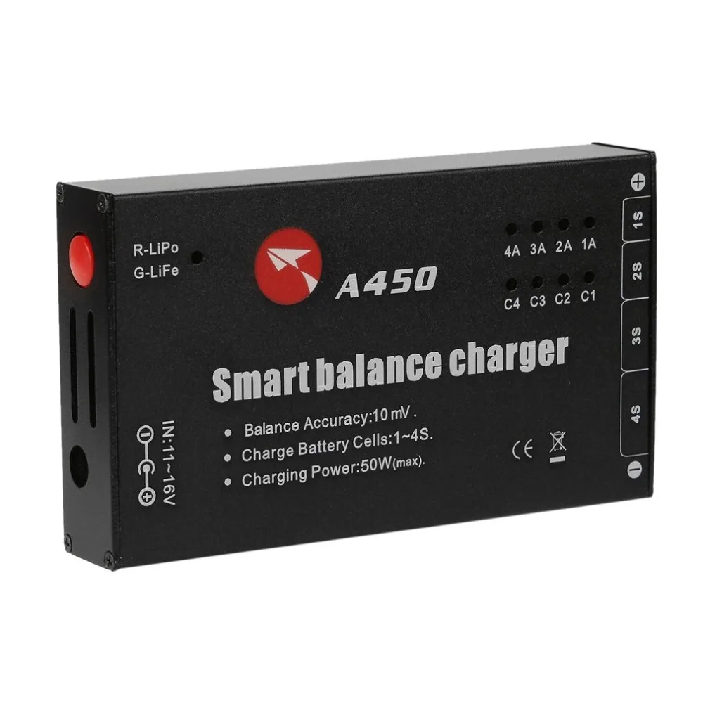 Портативный Высокая точность 1 4 года S 50 Вт Smart Lipo Батарея баланс Зарядное
