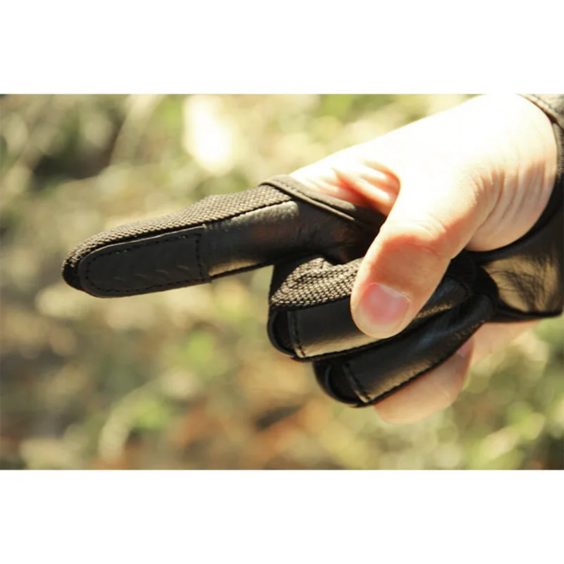 Защитная перчатка для стрельбы из лука 3 Защита пальцев рекурсивного соединения