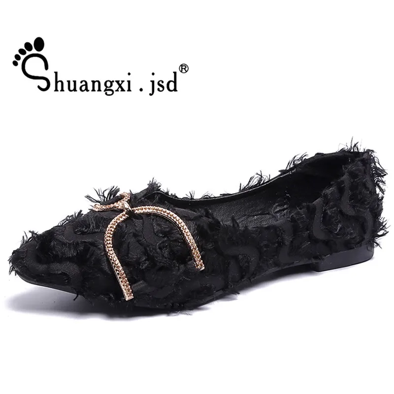 Shuangxi.jsd Cheap Woman Shoes Autumn Loafers Women Shoes Flat Shallow Mouth Soft Comfortable Women Shoe Chaussure femme