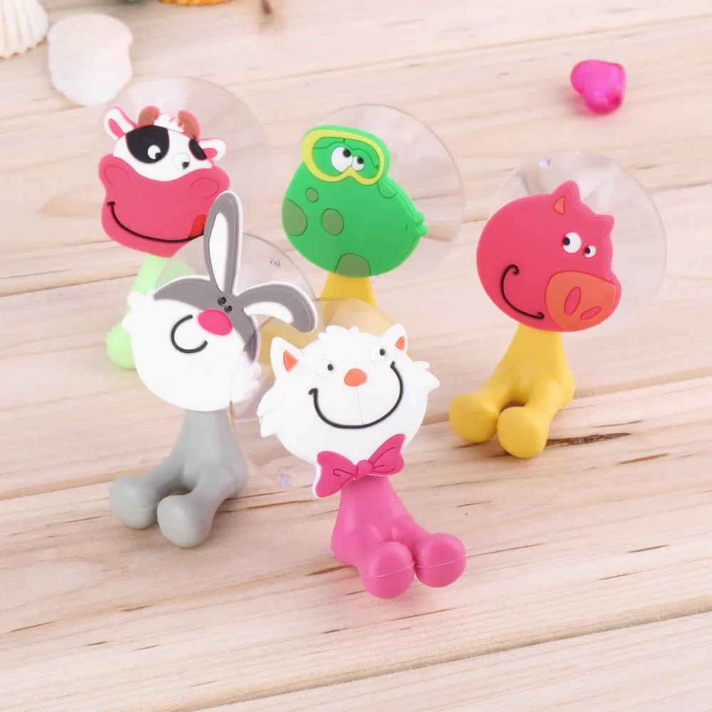 2015 Бесплатная доставка милая мультяшная Присоска на присоске для хранения