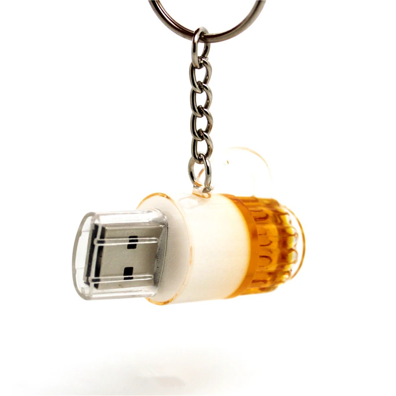 Горячая Распродажа мини флешка U disk пивная чашка с объемом памяти 64 ГБ 4 8 16 32 карта