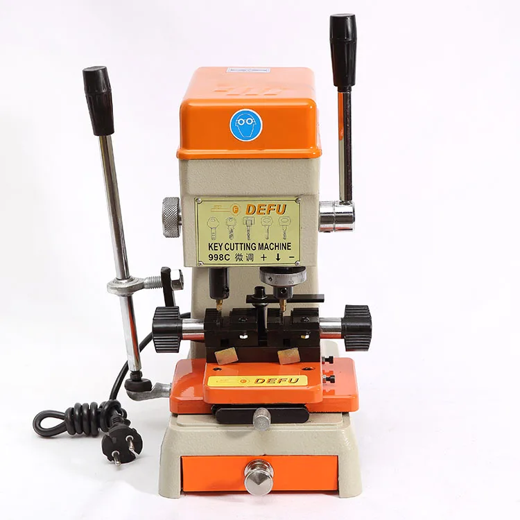 Defu 998c машина для резки ключей слесарные инструменты|locksmith tools|defu 998ckey cutting machine |